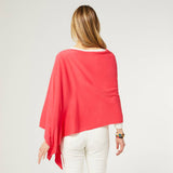 Solid Wrap Poncho