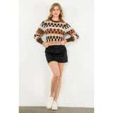 Multi Colored Knit Sweater