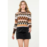 Multi Colored Knit Sweater