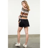 Multi Colored Knit Sweater