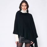 Solid Wrap Poncho