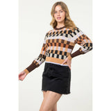 Multi Colored Knit Sweater