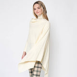 Solid Wrap Poncho