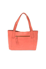 Lottie Medium Tote: L8157-64 Cognac