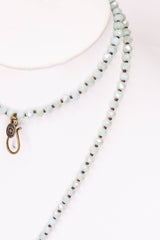 Lily Necklace in Mint