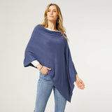 Solid Wrap Poncho