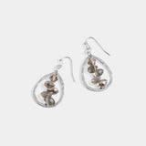 Twinkle Tear Bead Dangle - Silver: Silver