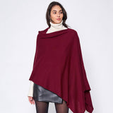 Solid Wrap Poncho