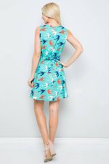 Sparrow Print Dress