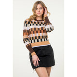 Multi Colored Knit Sweater