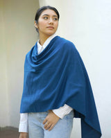 Cashmere Poncho Peacock