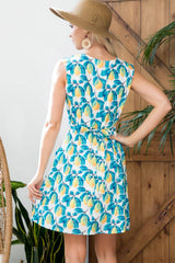 Lemon Print Dress