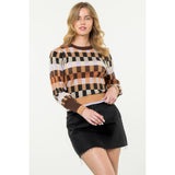 Multi Colored Knit Sweater