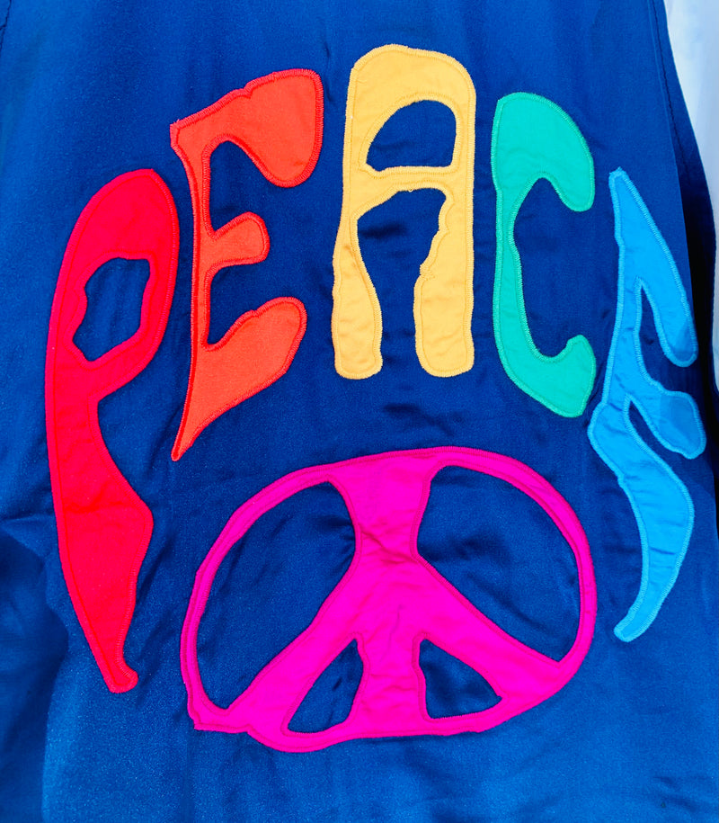 Peace Baseball Jacket