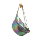 Holographic Sling Belt Bag