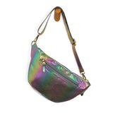 Holographic Sling Belt Bag