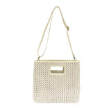 Rio Faux Cane Crossbody Bag