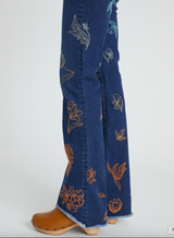 Ombre Etched Eva Jean