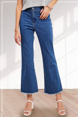 MCP3113-Soft Washed High Waisted Flare Pants 4th of july: Fade Olive / XL