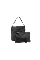 Classic Hobo Handbag: L8008-151 Blackberry