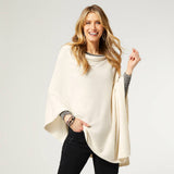 Solid Wrap Poncho