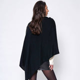 Solid Wrap Poncho
