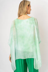 Anis Dolman Silk Blouse
