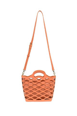 River Laser Cut Tote: L8124-11 Turquoise