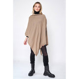 Solid Wrap Poncho