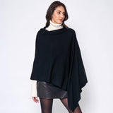 Solid Wrap Poncho
