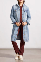 Long Denim Coat