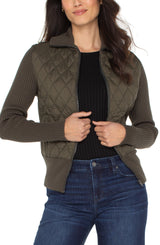 Quilted Zip Jacket