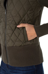 Quilted Zip Jacket