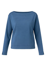 Long Sleeve Boat Neck Top
