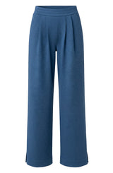 Pull-on Pleated Wide Leg