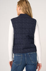 Reversible Quilted Sweater Vest