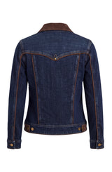 Classic Trucker Jacket W/ Velvet Details