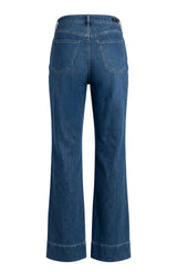 Relaxed High Rise Seamed Bootcut