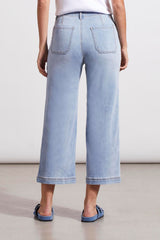 Brooke High Rise Hugging Wide Leg Jean