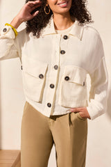 Cotton Gauze Jacket