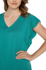 Flutter Sleeve Dress