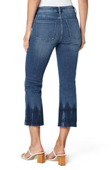 Hannah crop flare cut hem 25.5'