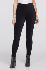 Flatten-It Soft Knit Corduroy Legging Black