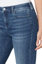 Hannah crop flare cut hem 25.5'