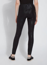 Liquid Black Cotton Leggings