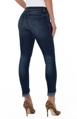 Ankle Frey Hem Hugger Jean