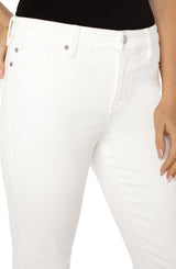 Lucy White Bootcut Jeans
