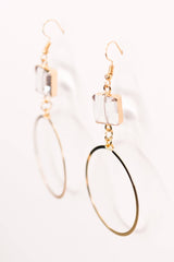 Jessica Earrings with Circle