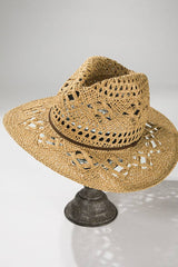 Open-Weave Panama Hat: NATURAL / 2 / ONE SIZE (OS)