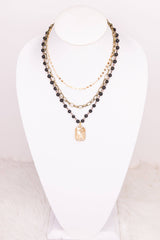 Hannah Necklace in  Tri-color